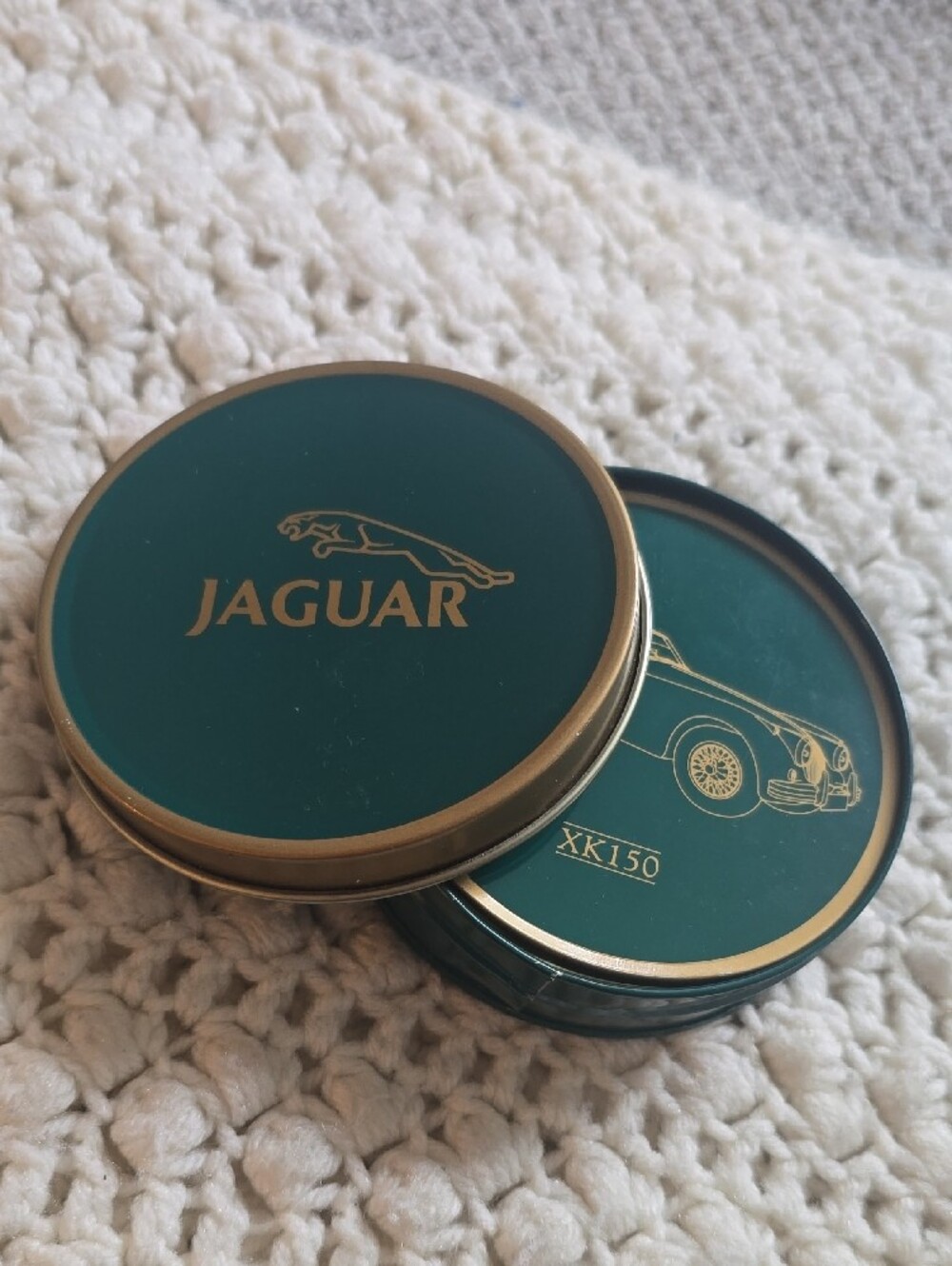 Jaguar | Coaster Set In Tin Case